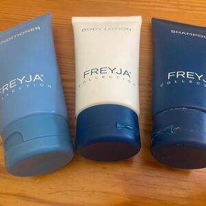 Freyja Collection Shampoo Conditioner and Body Lotion 2.70 fl oz Each